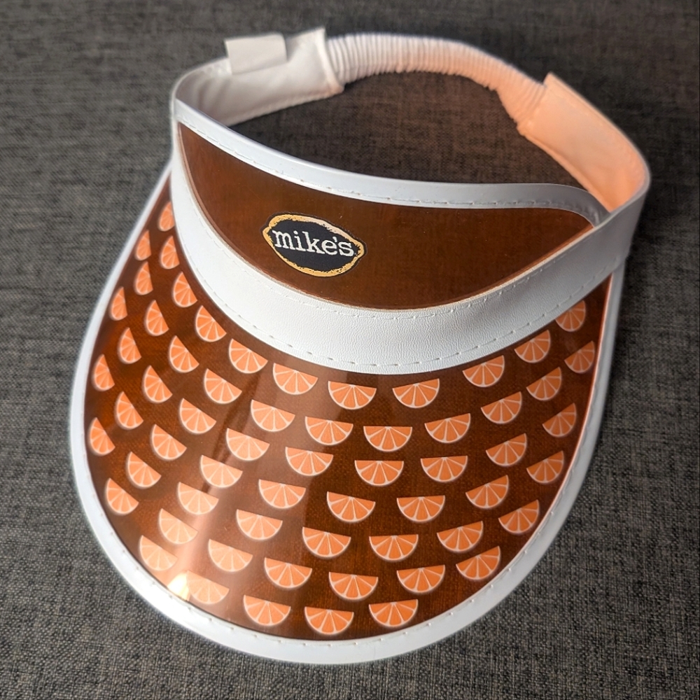 Mike's Hard Lemonade 🍋 Branded Transparent Orange Visor